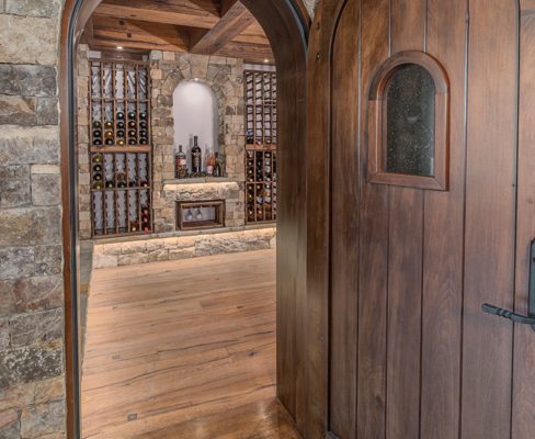 Asheville luxury homes wine cellars