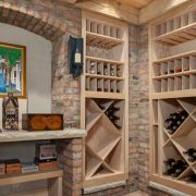 NC Custom Home Builders Wine Cellar_nc custom homes