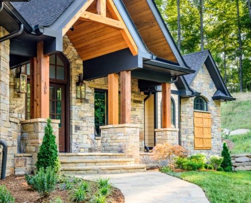 hendersonville modern home builder asheville, nc