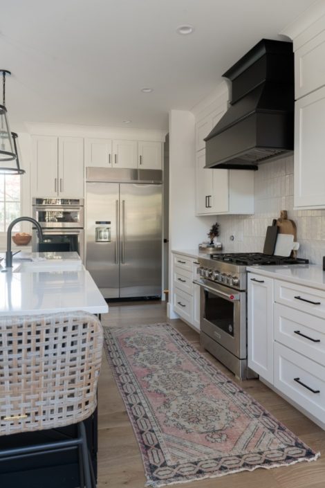 black and white kitchen modern design