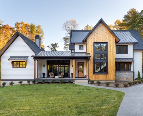 custom home builders asheville nc modern