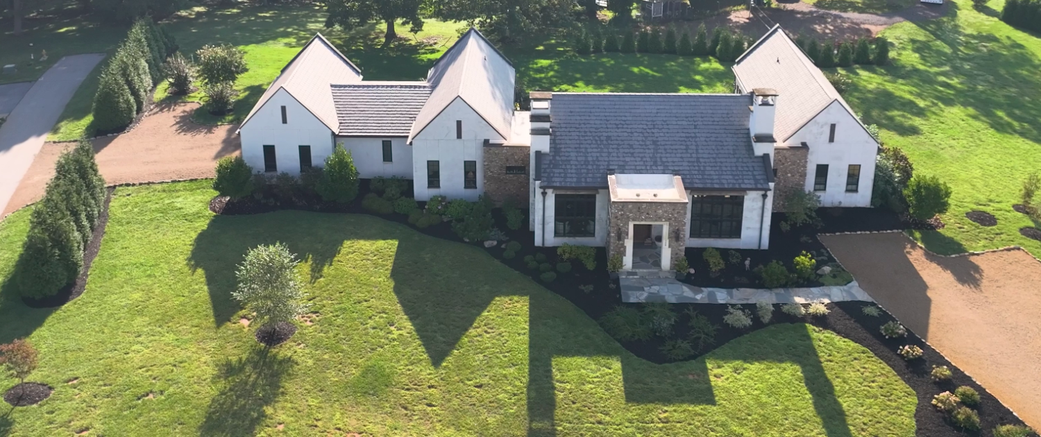 custom home built at the farm at mills river north carolina
