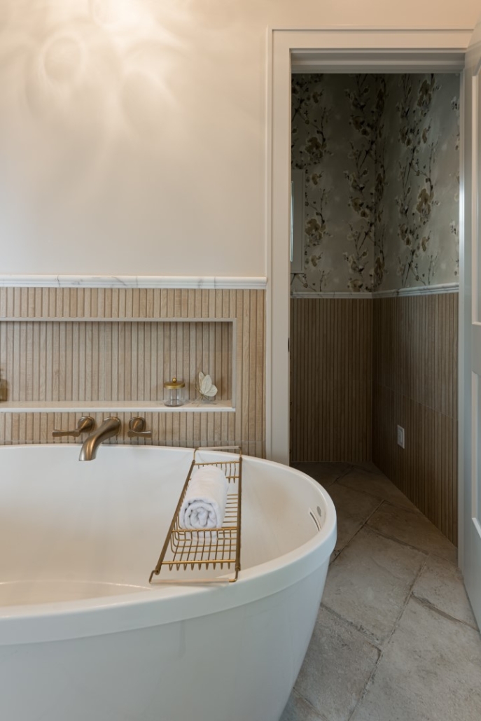 luxury primary bath tile