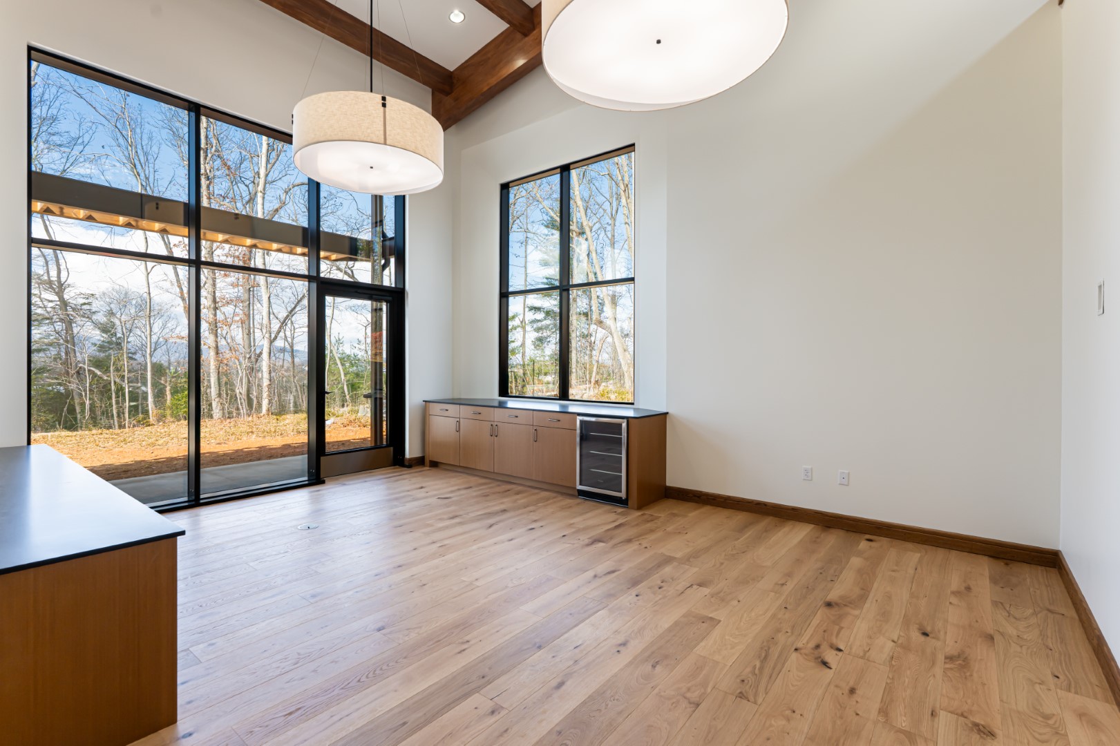 commercial construction conference room