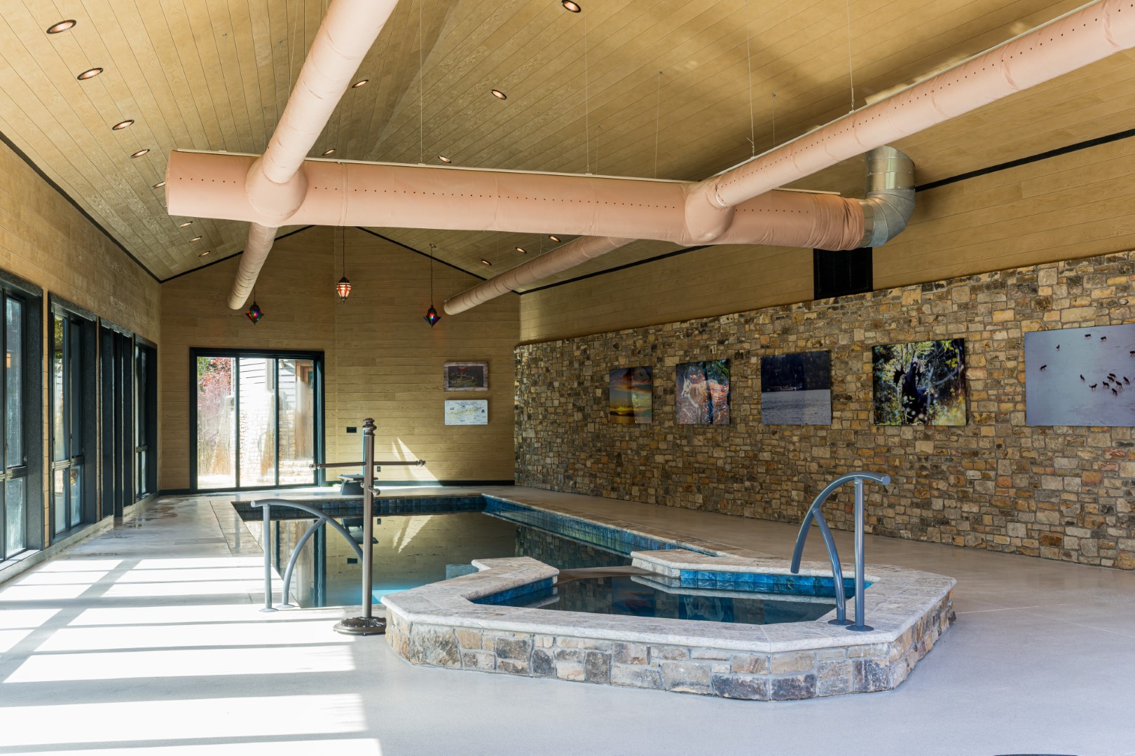 indoor personal pool addition nc