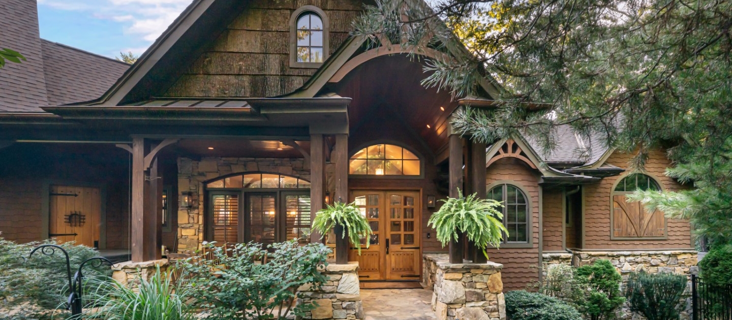 Exterior of a home for sale in Fletcher, NC